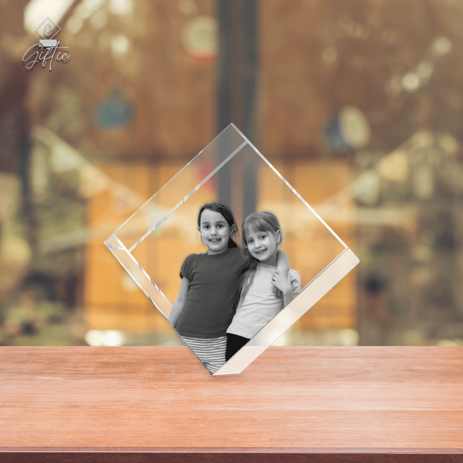 picture inside glass
